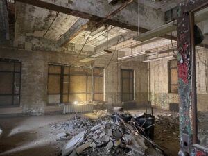 Demolition shot