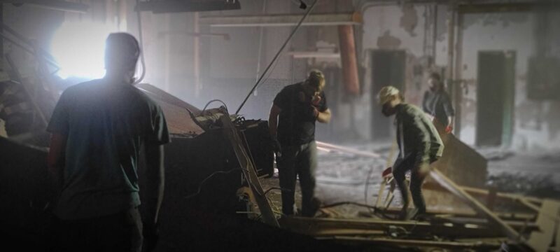 restoring news tribune building