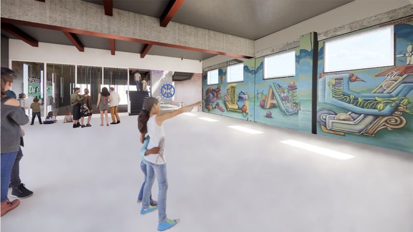 Interior concept Tribune Building in Beaver County | Neighborhood North
